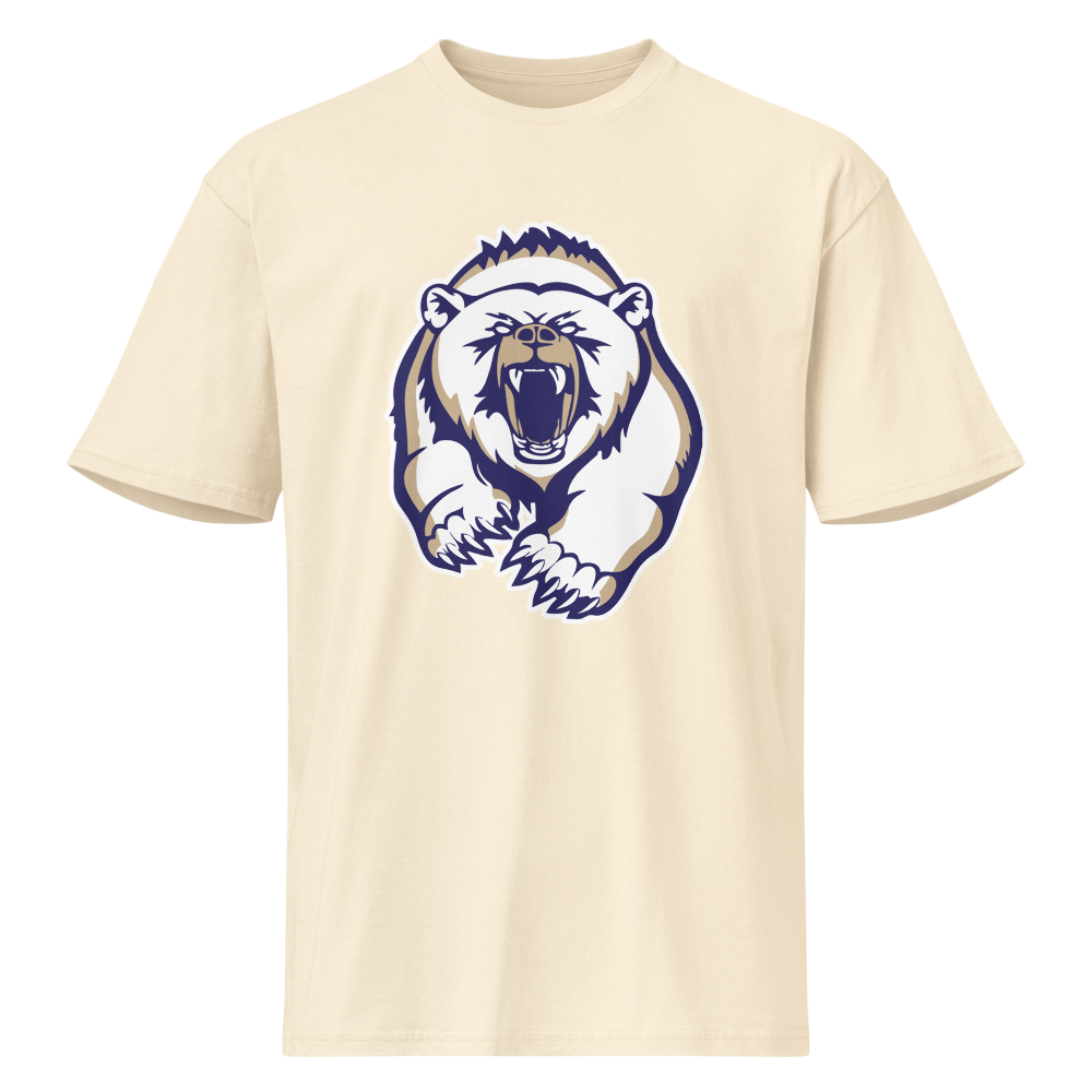 Spring Valley Grizzlies Design 2 — Vintage White