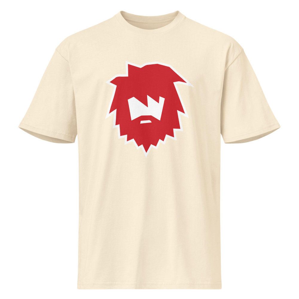 American Fork Cavemen Design 2 — Vintage White