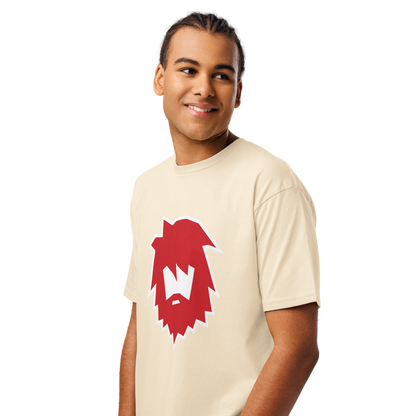 American Fork Cavemen Design 2 — Vintage White