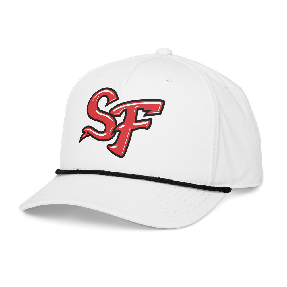 Spanish Fort High School Design 2 — White/Black