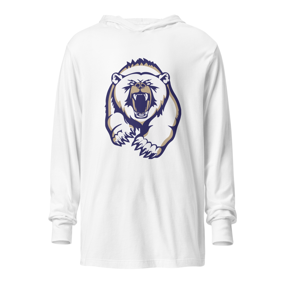 Spring Valley Grizzlies Design 2 — White — Ghost Front
