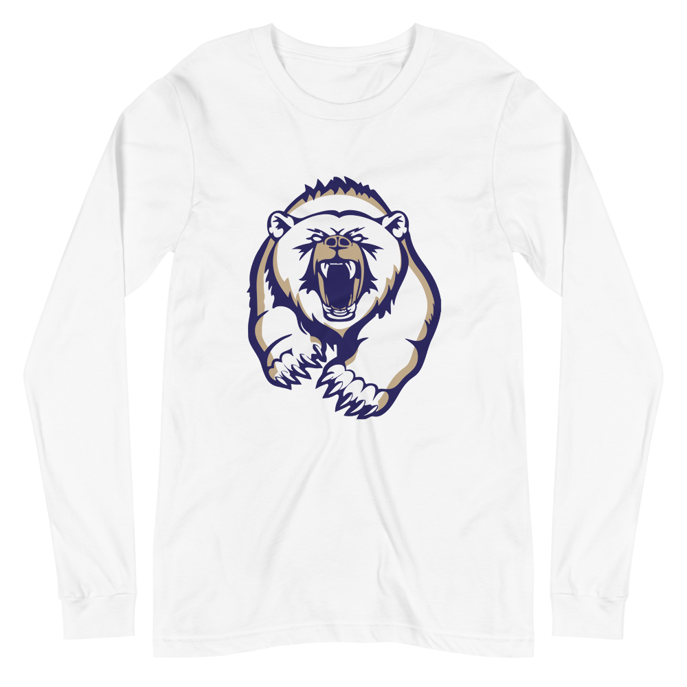 Spring Valley Grizzlies Design 2 — White