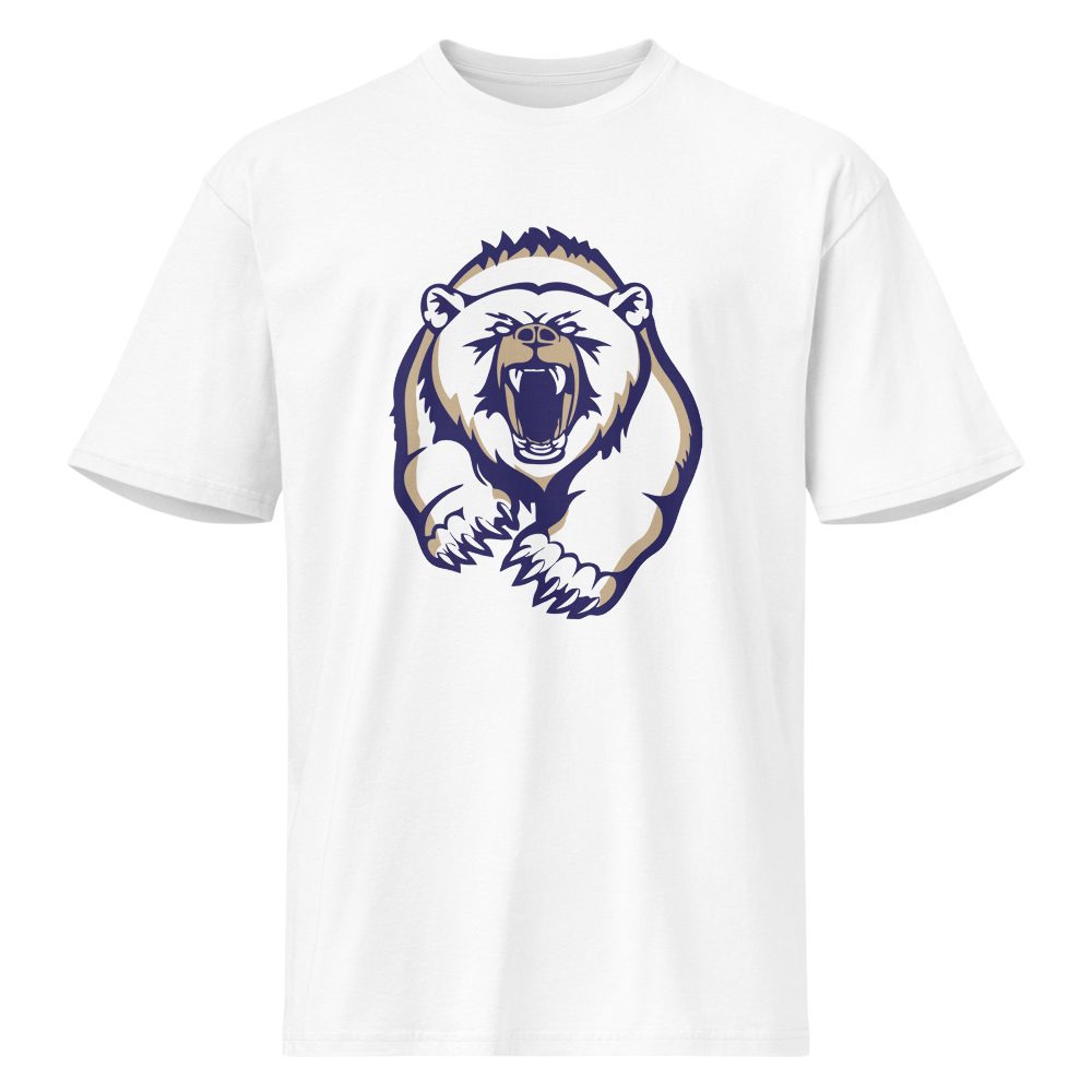Spring Valley Grizzlies Design 2 — White