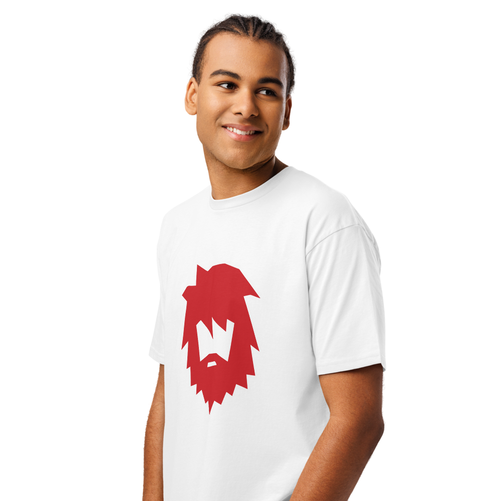 American Fork Cavemen Design 2 — White