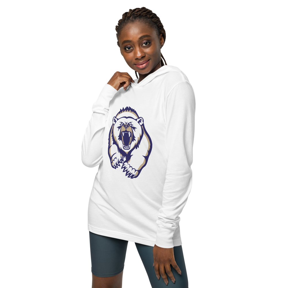 Spring Valley Grizzlies Design 2 — White — Womens Front