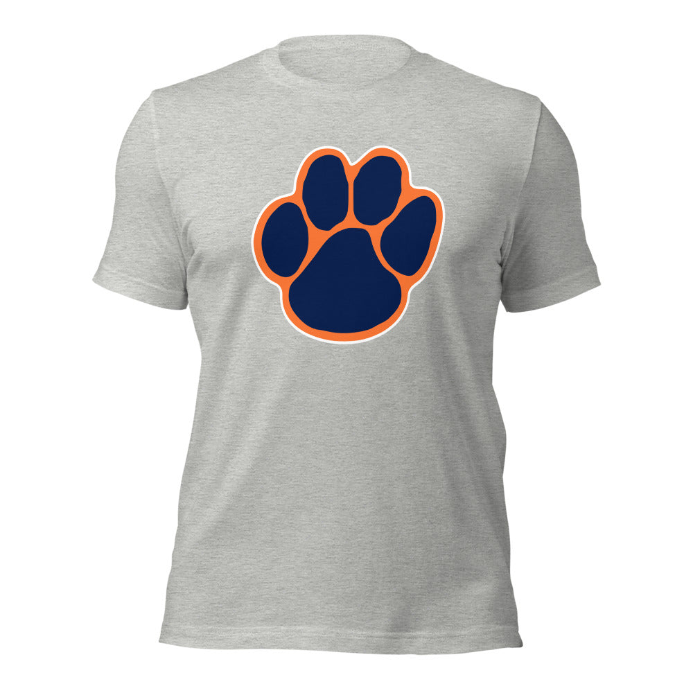 Red BAY High School Design 3 — Athletic Heather