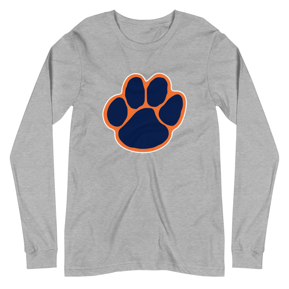 Red BAY High School Design 3 — Athletic Heather