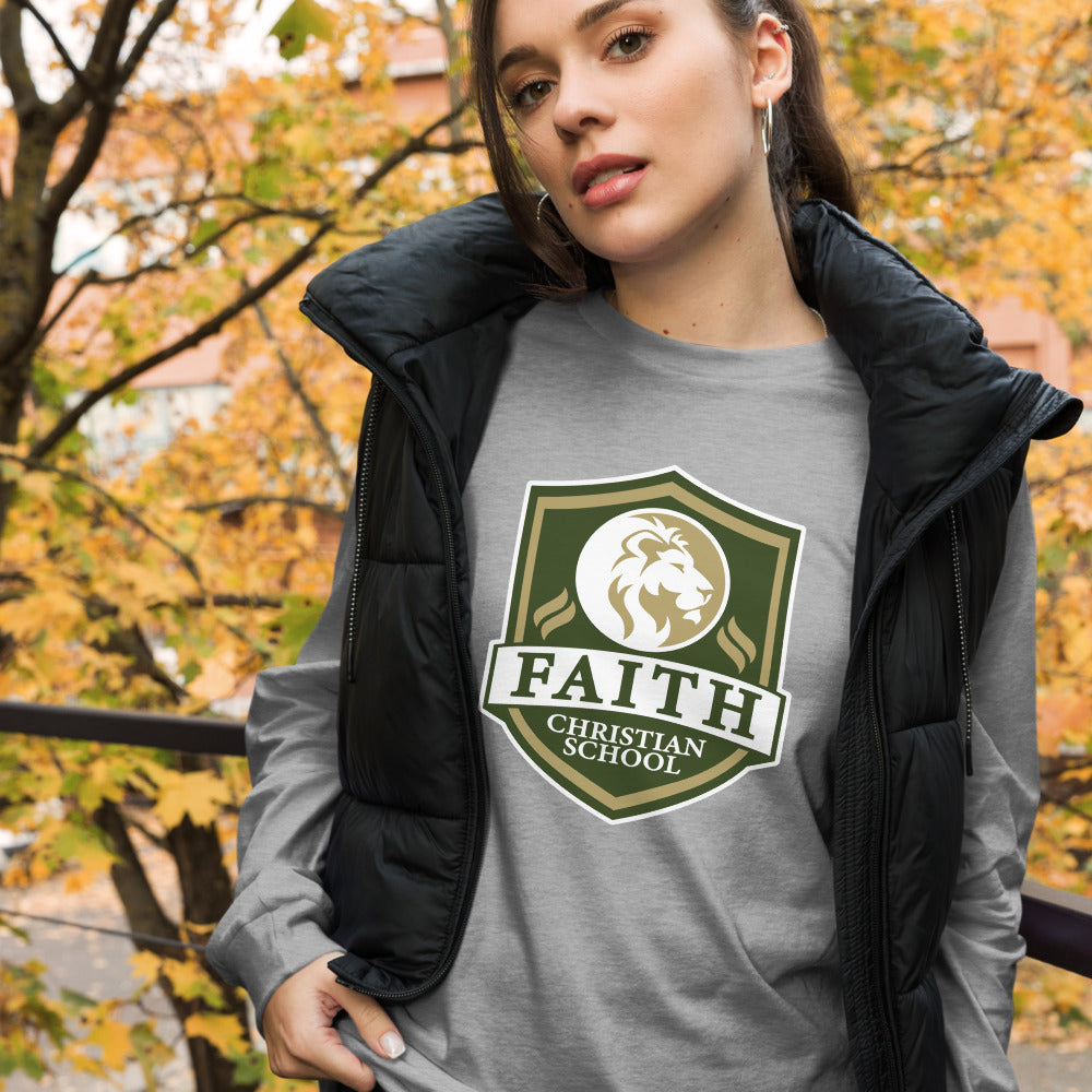 Faith Christian School Design 3 — Athletic Heather