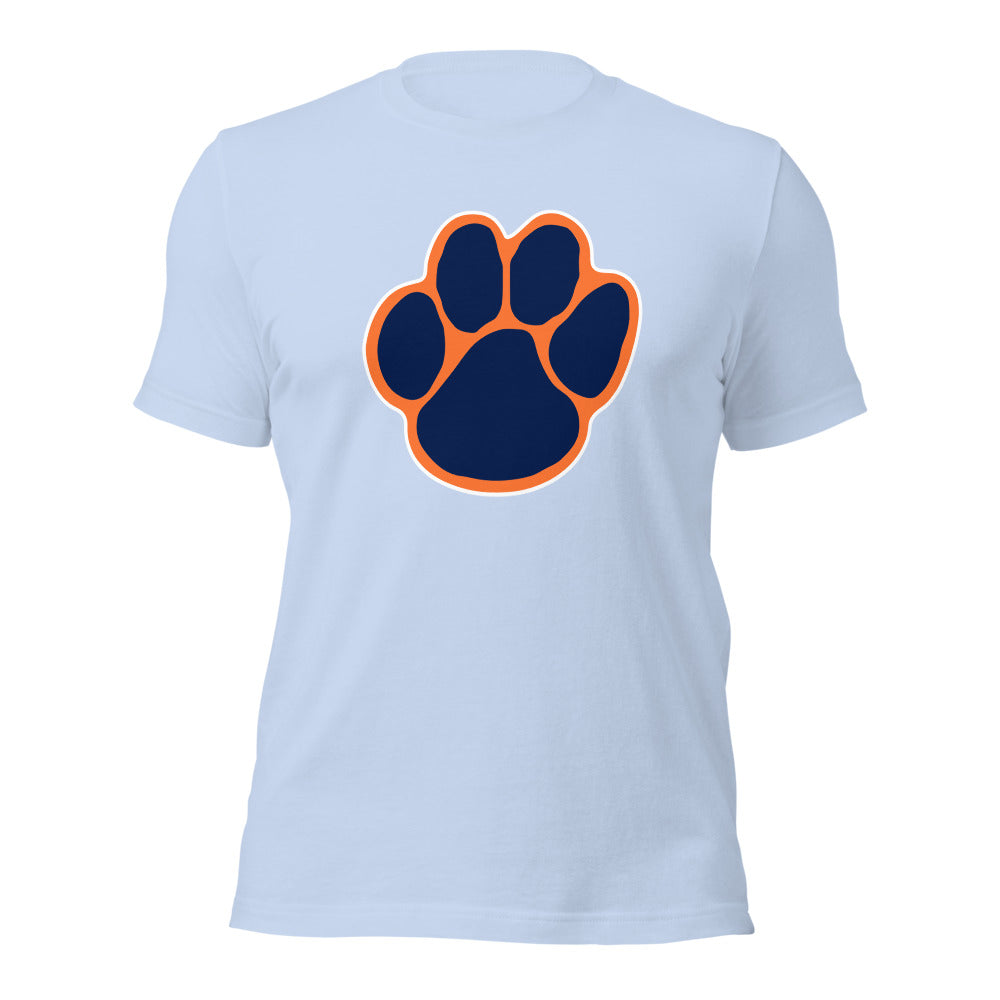 Red BAY High School Design 3 — Baby Blue
