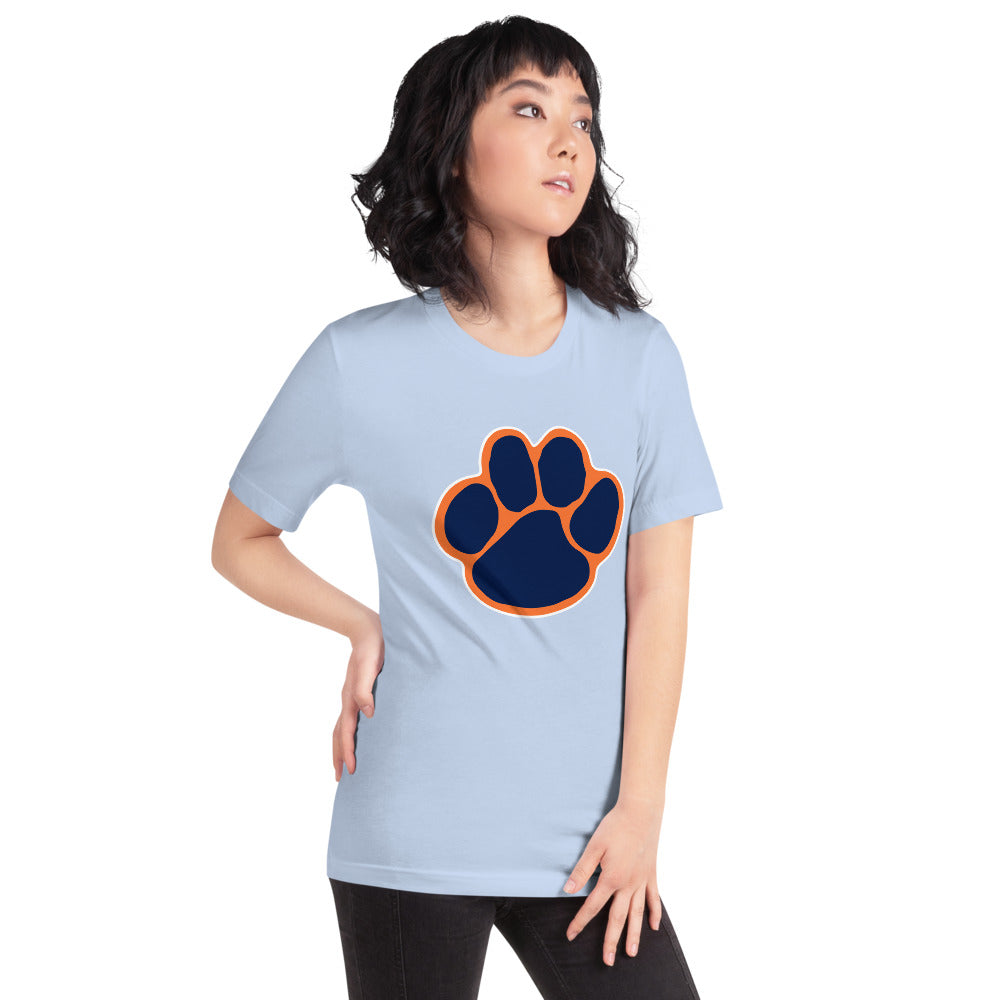 Red BAY High School Design 3 — Baby Blue
