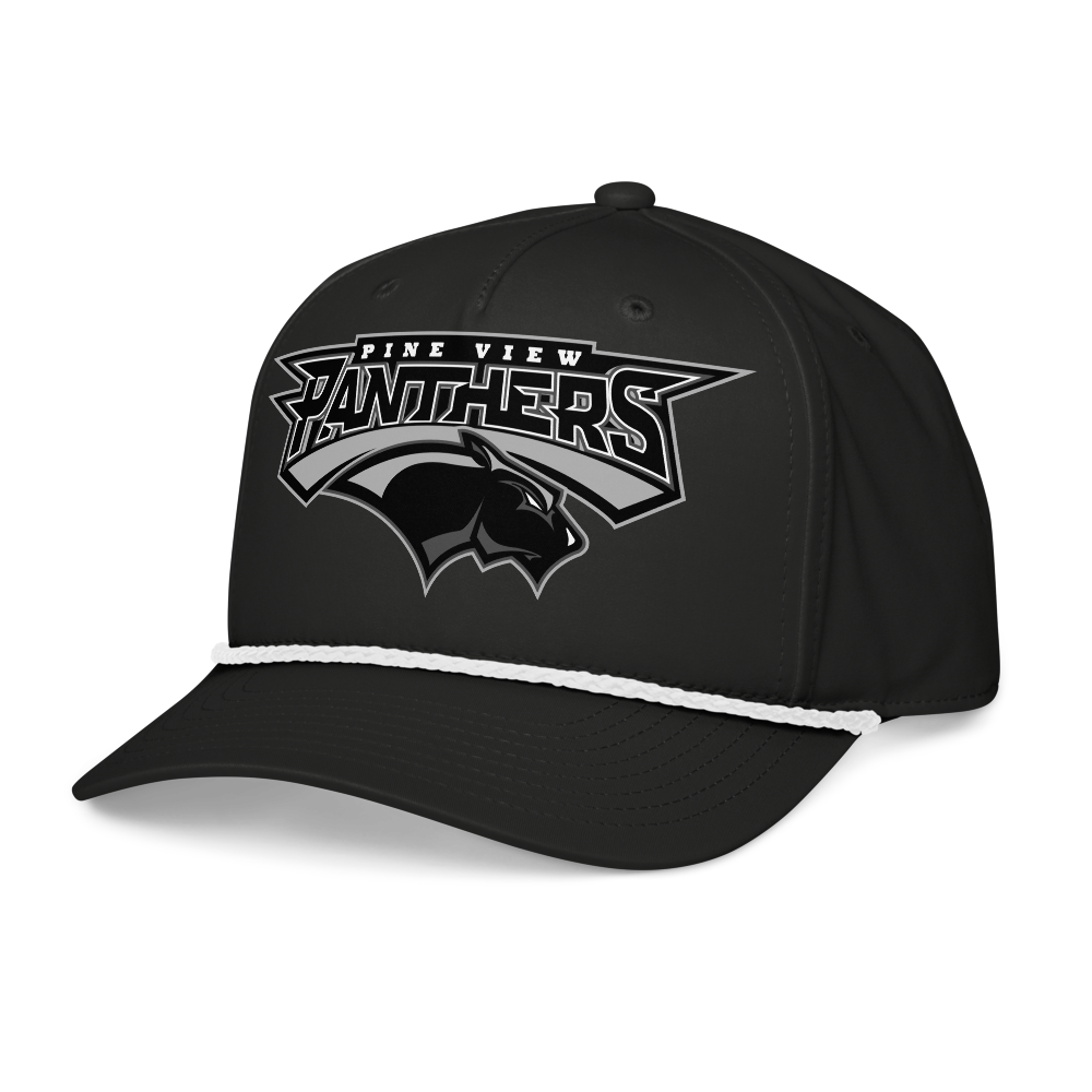 Pine View High School Design 3 — Black/White