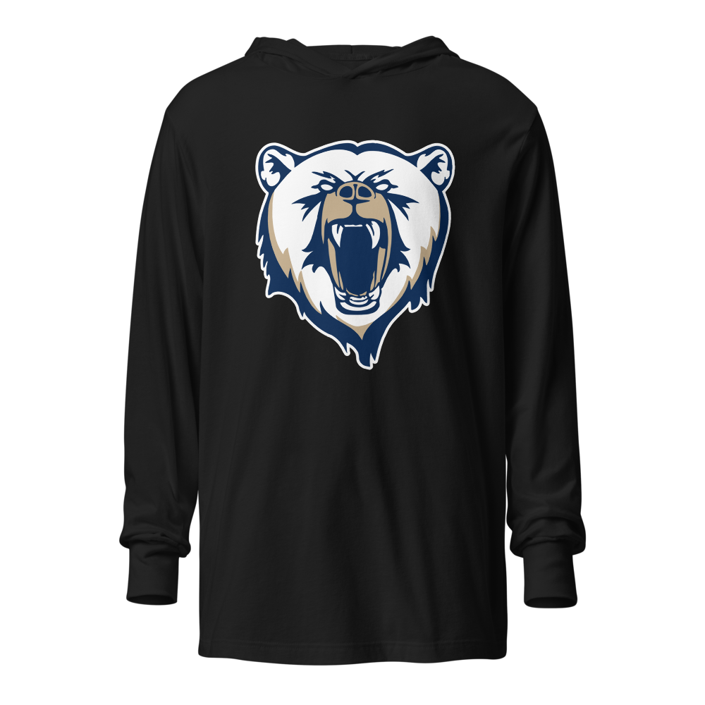 Spring Valley Grizzlies Design 3 — Black — Ghost Front