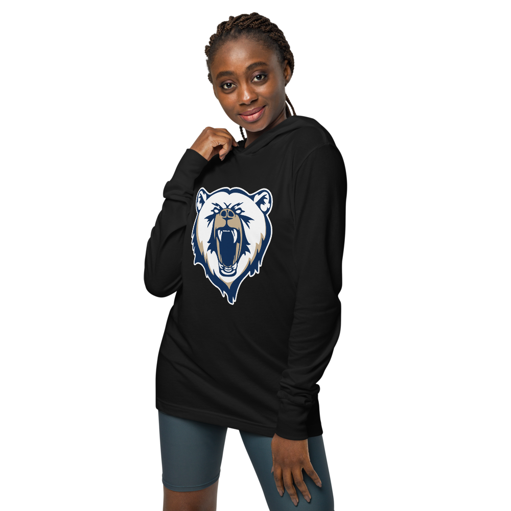 Spring Valley Grizzlies Design 3 — Black — Womens Front