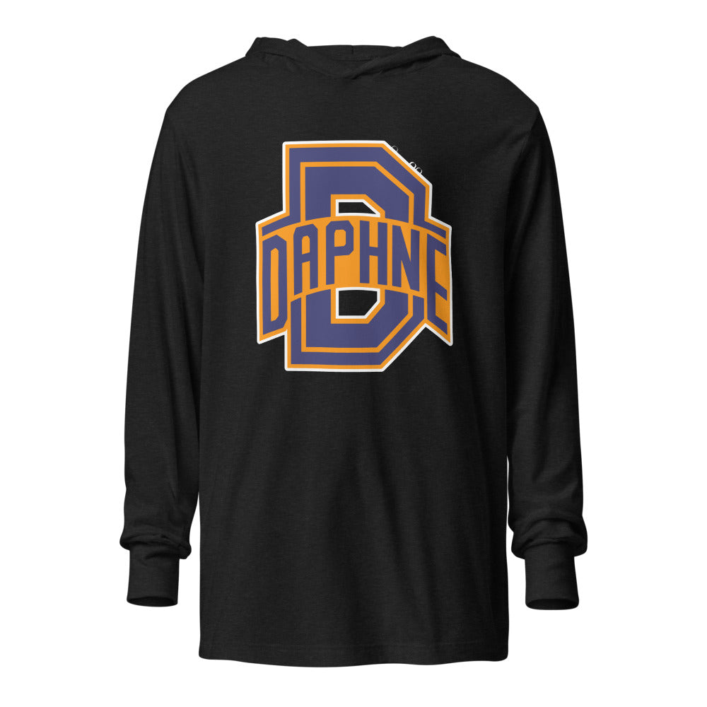 Daphne High School Design 3 — Charcoal-Black Triblend