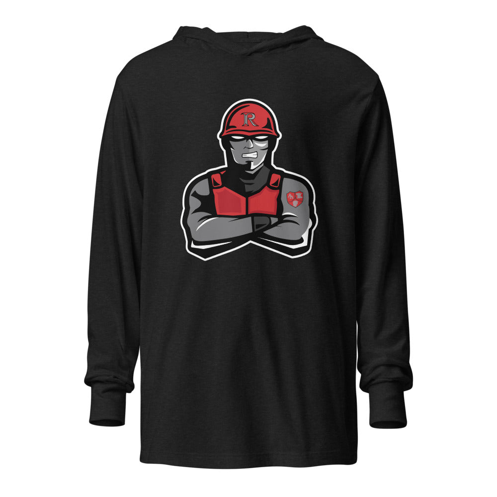 B.C. Rain High School Design 3 — Charcoal-Black Triblend