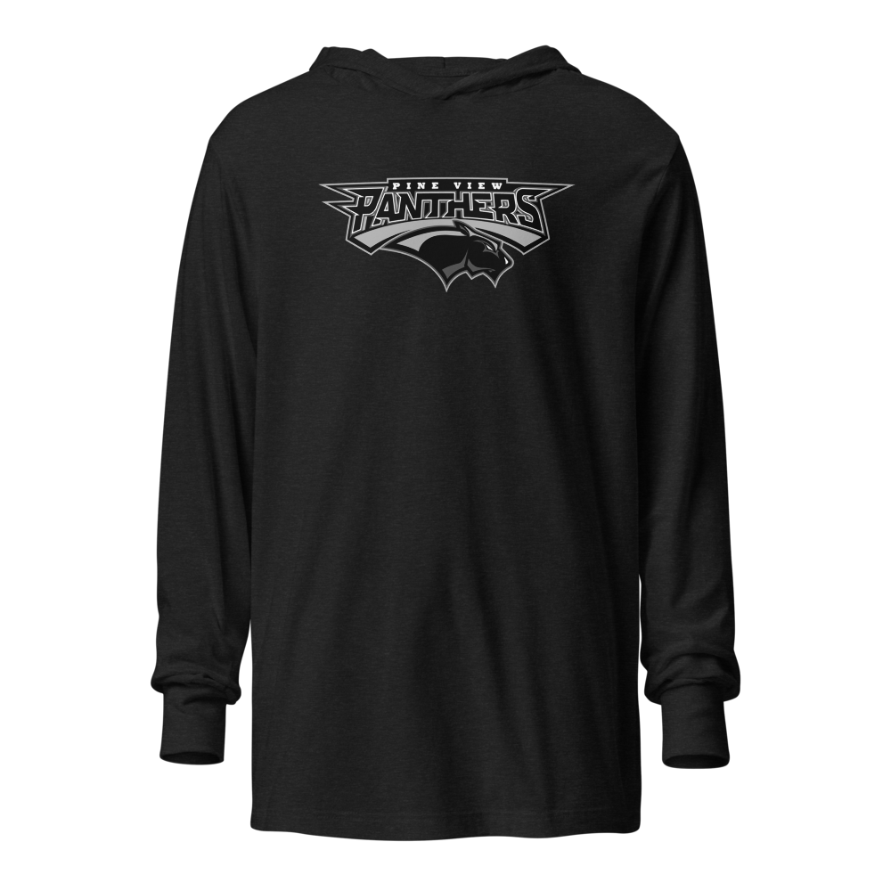 Pine View High School Design 3 — Charcoal-Black Triblend