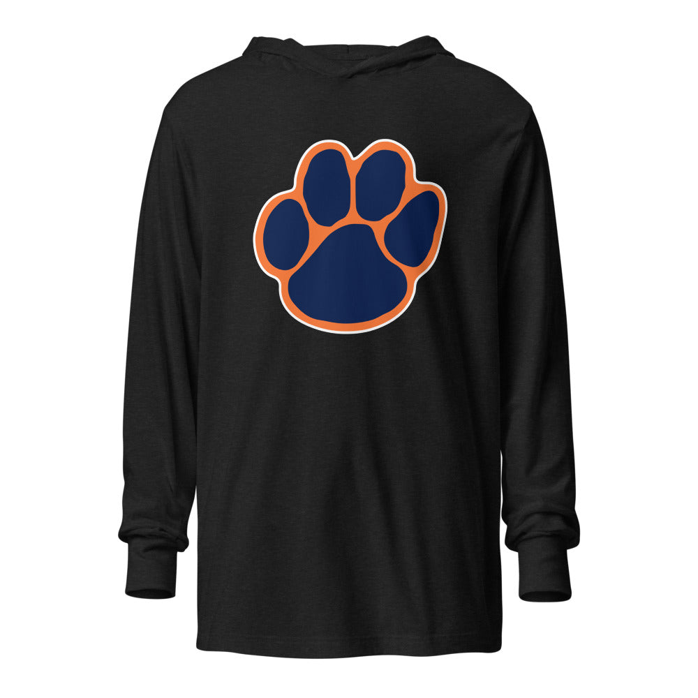 Red BAY High School Design 3 — Charcoal-Black Triblend