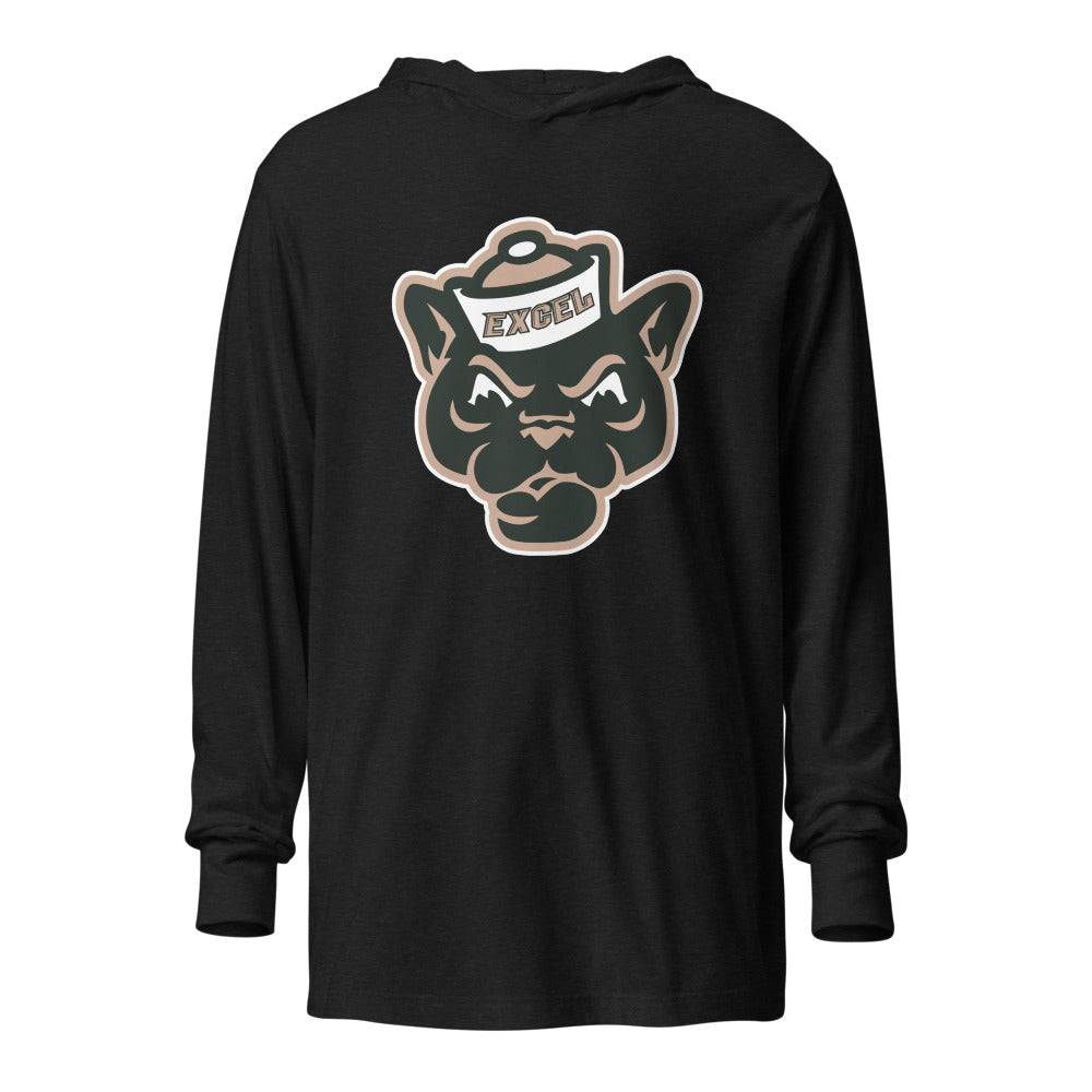 Excel High School Design 3 — Charcoal-Black Triblend