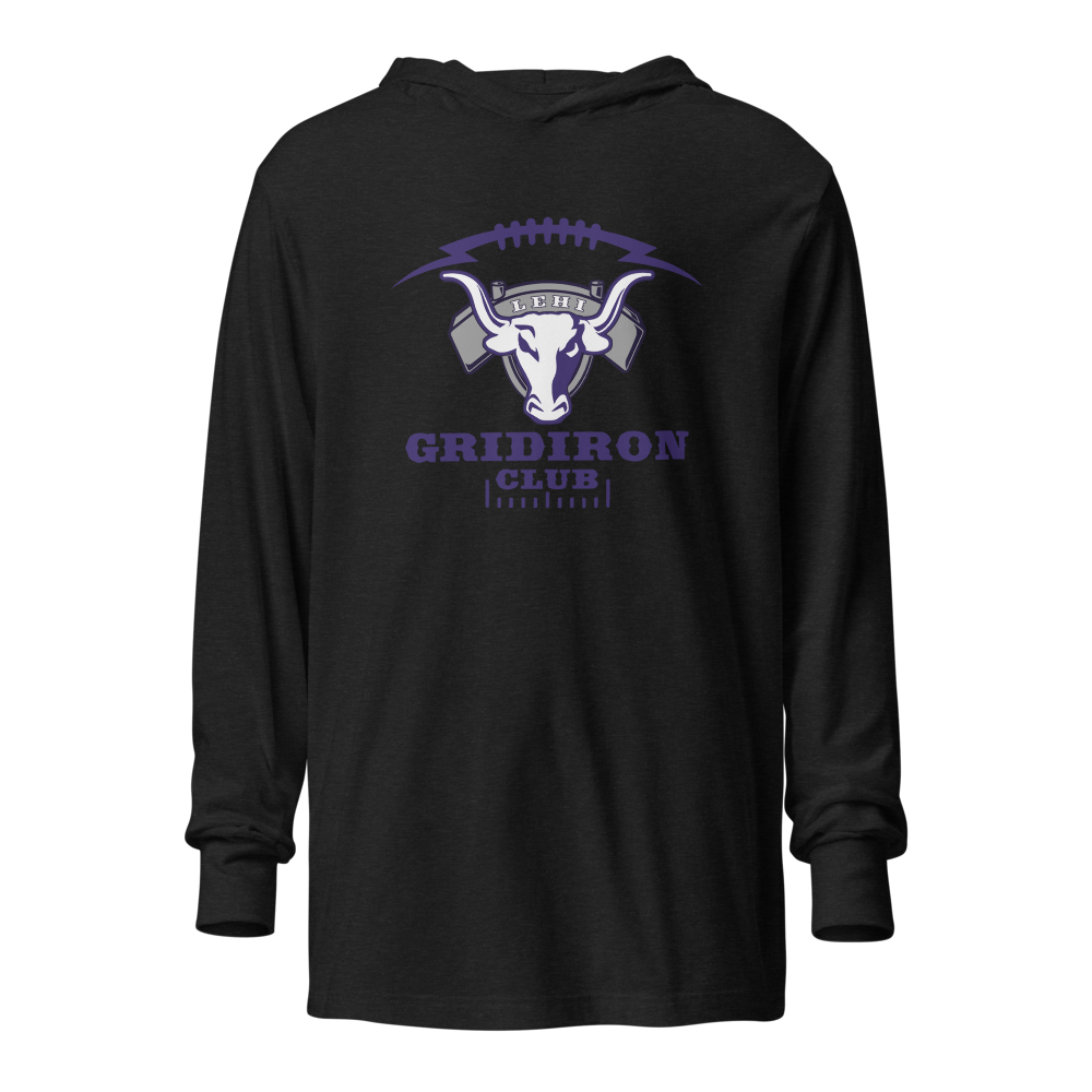 Lehi High School Design 3 — Charcoal-Black Triblend