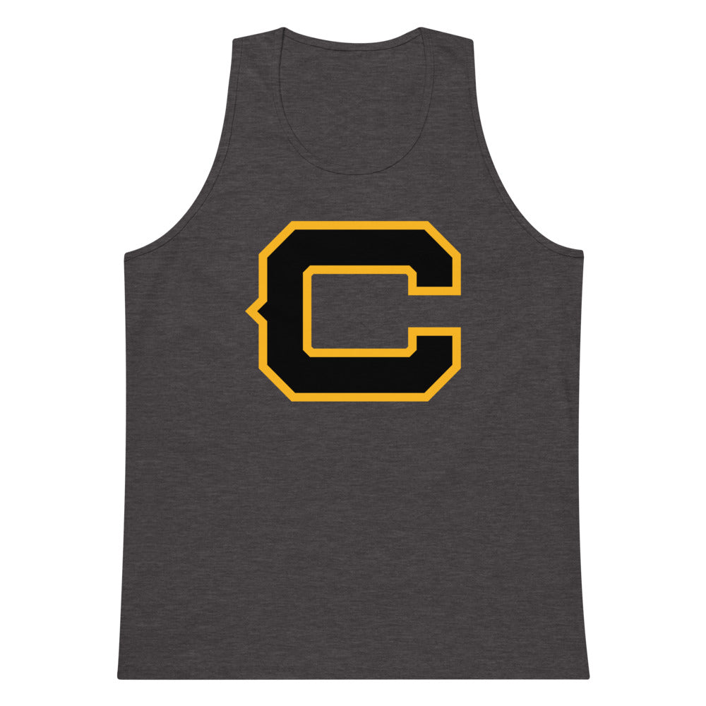 Corner High School Design 3 — Charcoal Heather