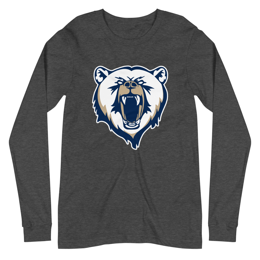 Spring Valley Grizzlies Design 3 — Dark Grey Heather