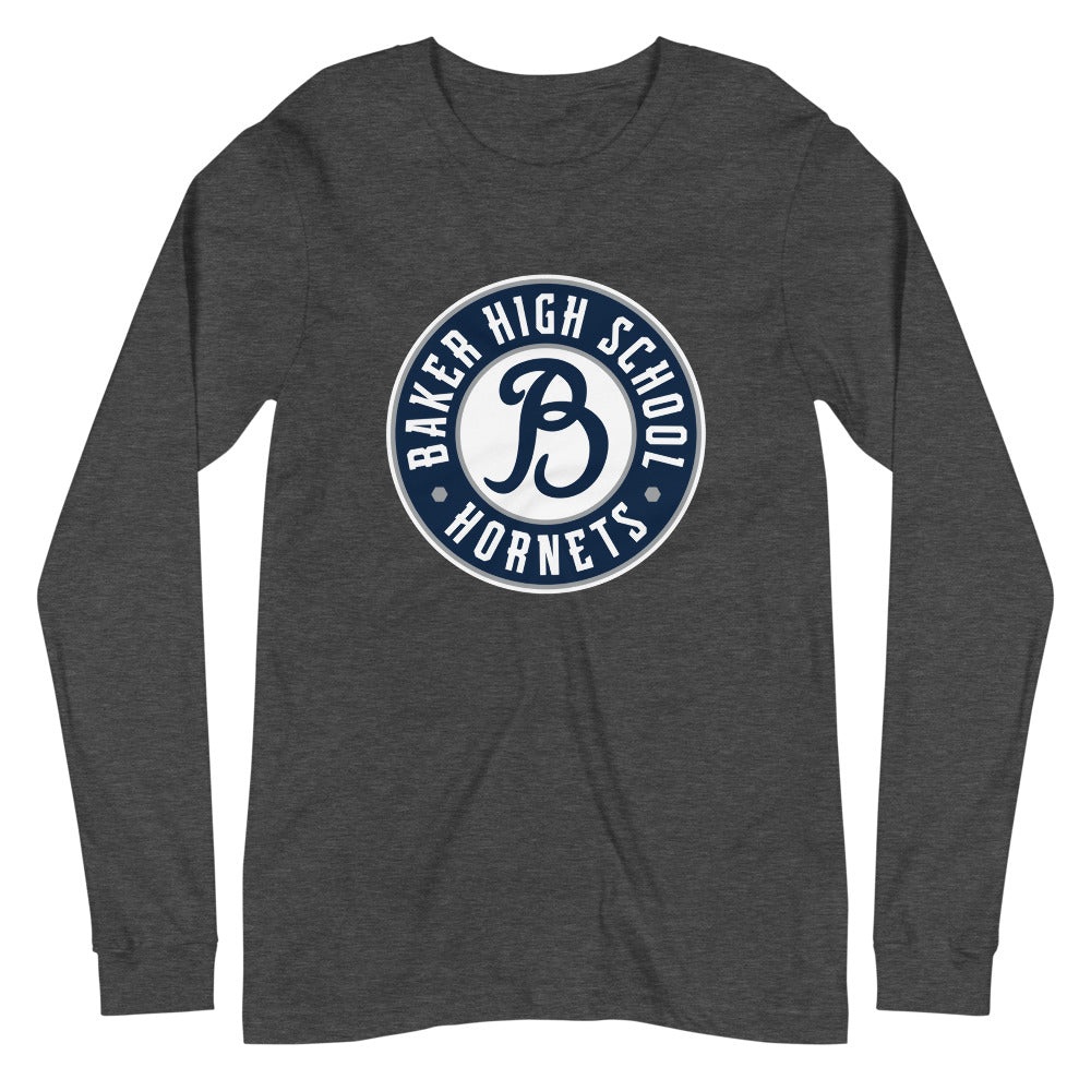 Baker High School Design 3 — Dark Grey Heather