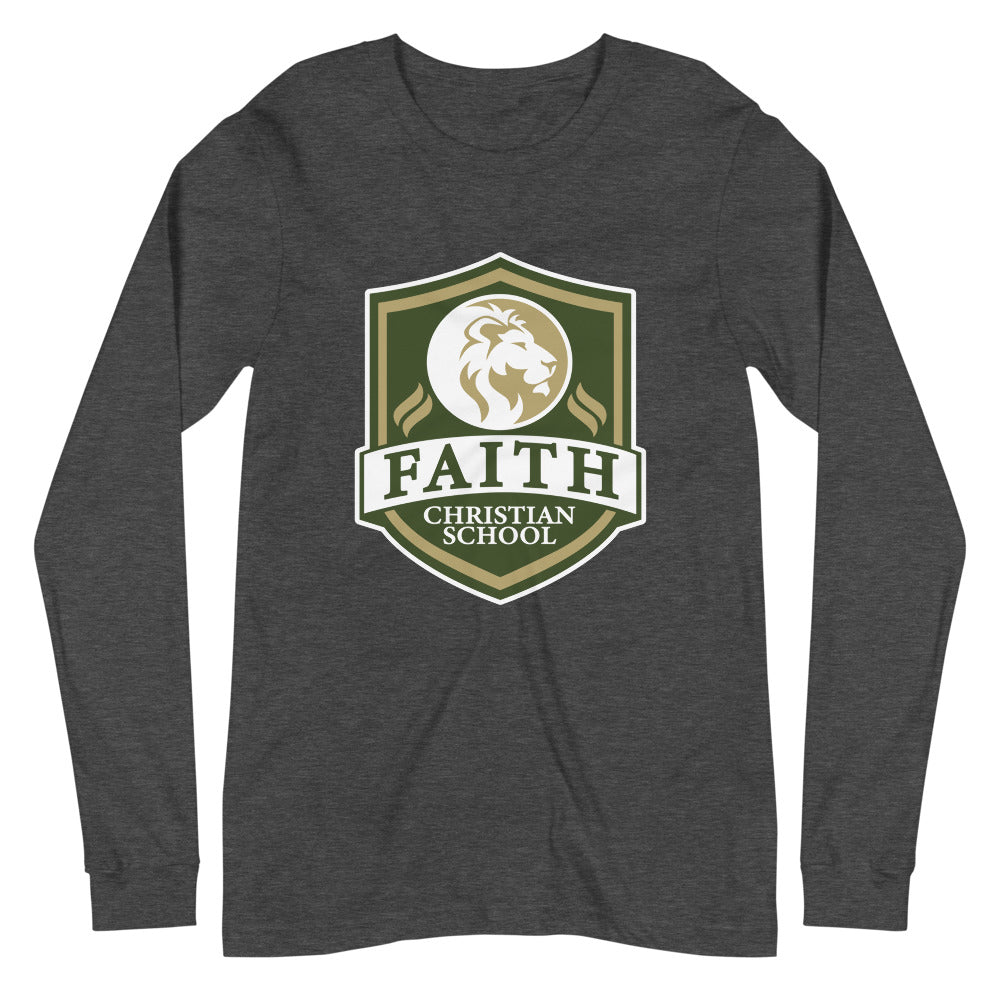 Faith Christian School Design 3 — Dark Grey Heather