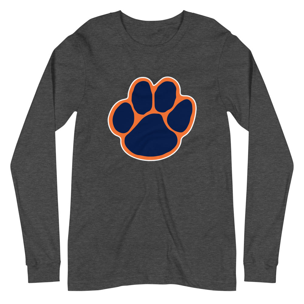 Red BAY High School Design 3 — Dark Grey Heather