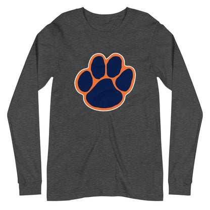 Red BAY High School Design 3 — Dark Grey Heather