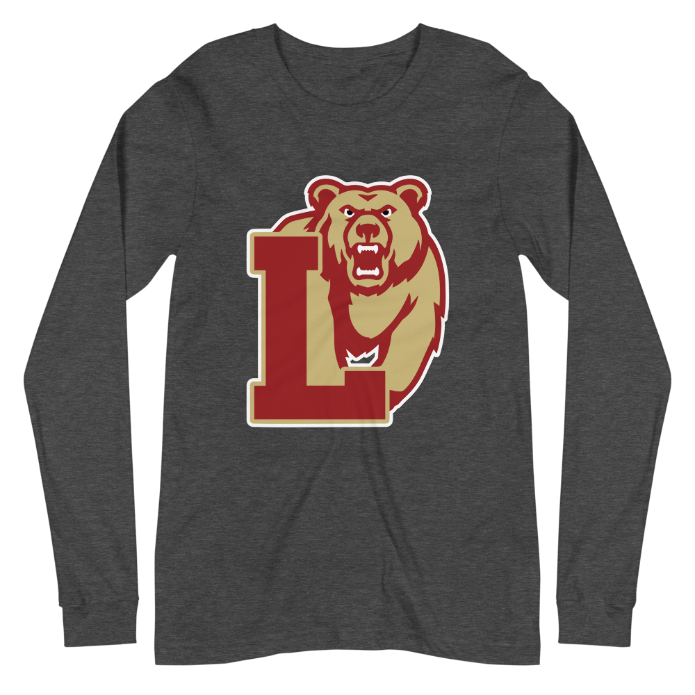 Logan High School Design 3 — Dark Grey Heather