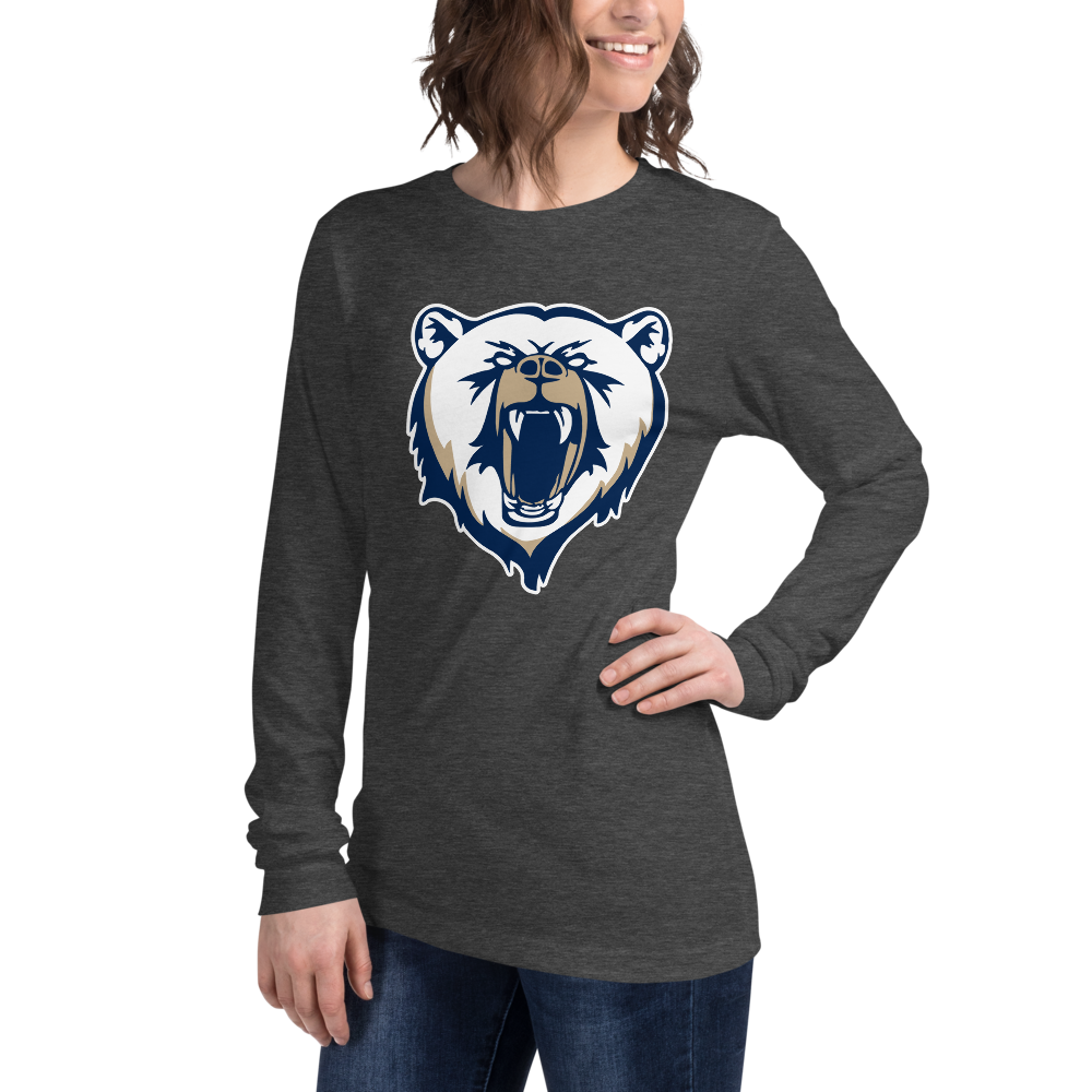 Spring Valley Grizzlies Design 3 — Dark Grey Heather
