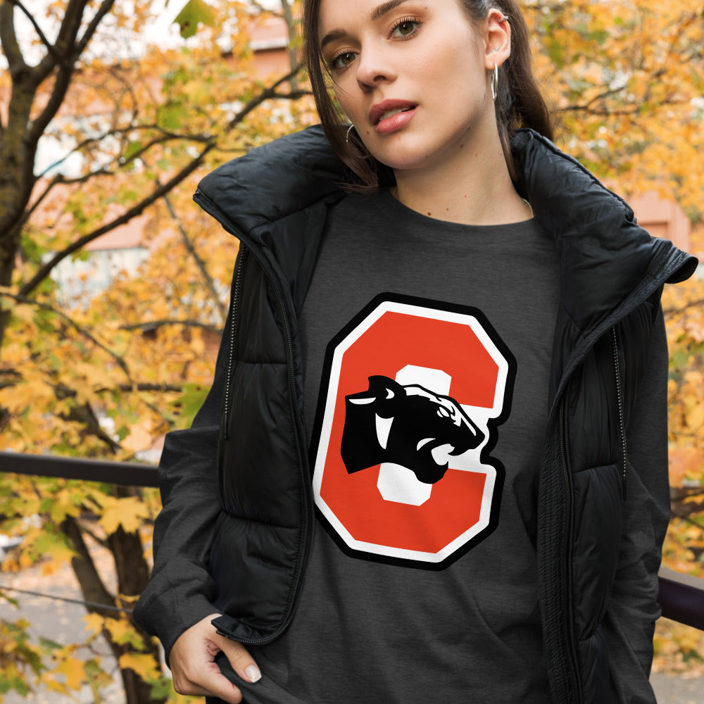 Collinsville High School Design 3 — Dark Grey Heather