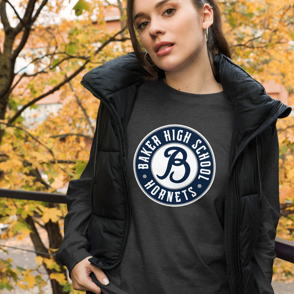 Baker High School Design 3 — Dark Grey Heather