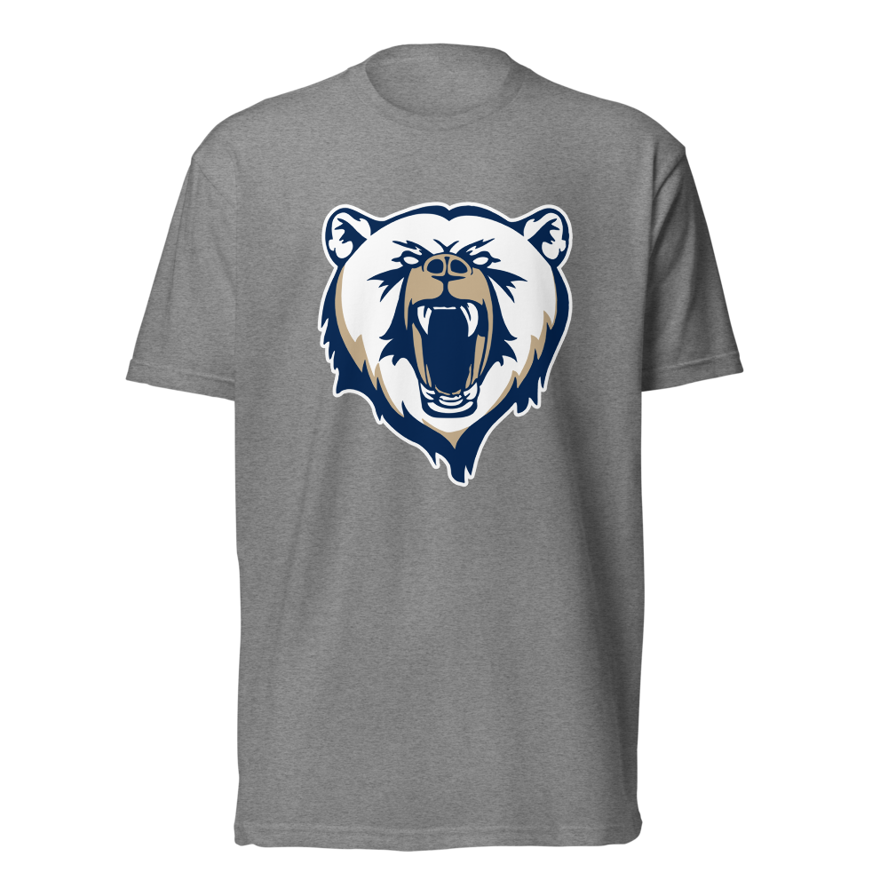 Spring Valley Grizzlies Design 3 — Dark Heather Gray