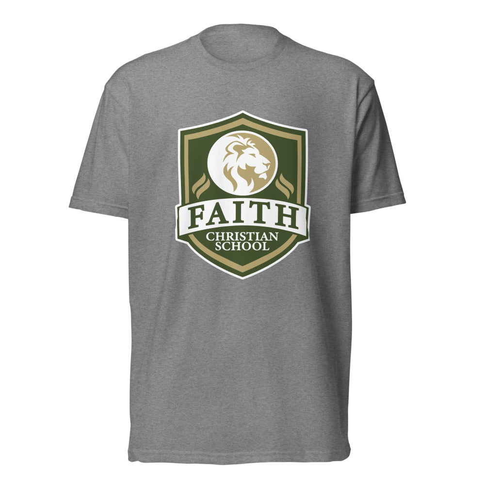 Faith Christian School Design 3 — Dark Heather Gray