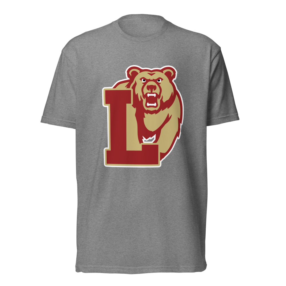 Logan High School Design 3 — Dark Heather Gray