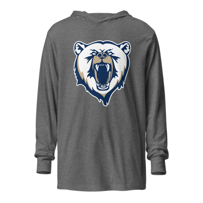Spring Valley Grizzlies Design 3 — Grey Triblend — Ghost Front