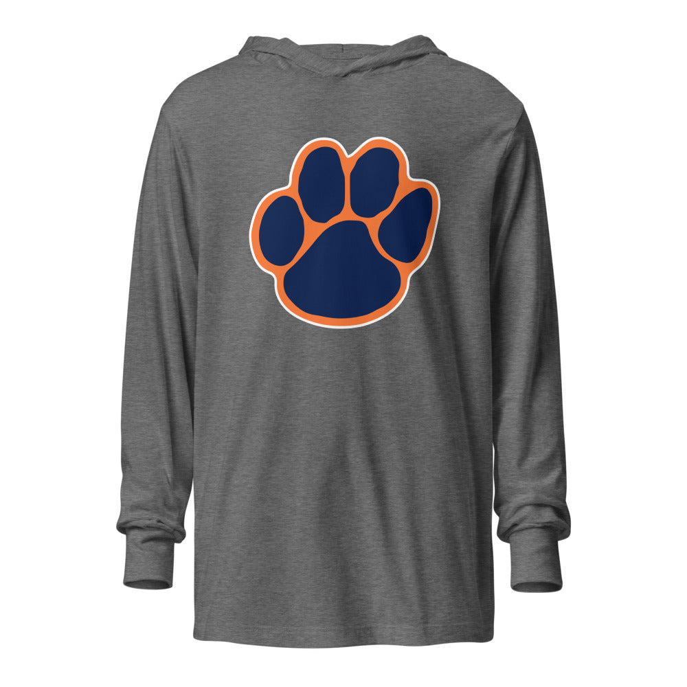 Red BAY High School Design 3 — Grey Triblend