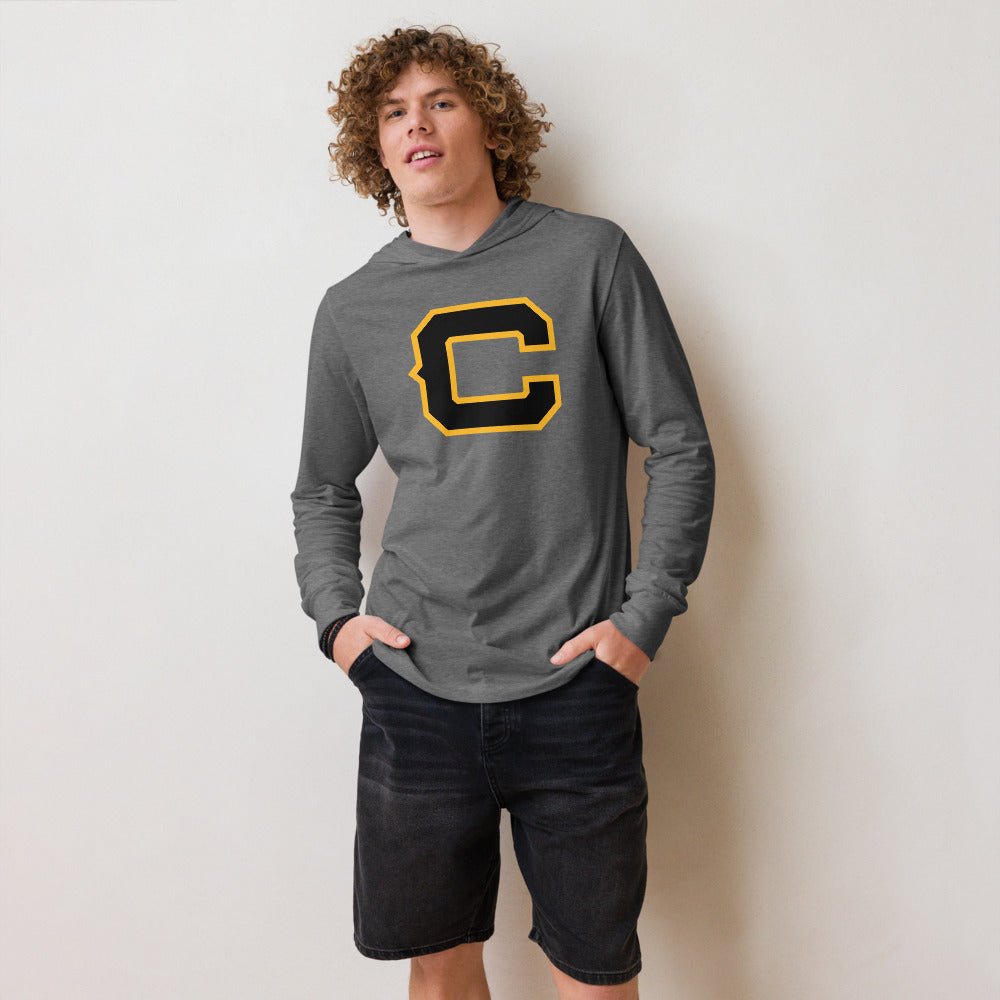 Corner High School Design 3 — Grey Triblend