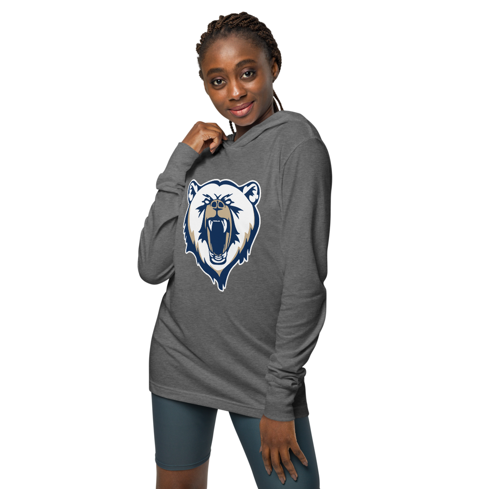 Spring Valley Grizzlies Design 3 — Grey Triblend — Womens Front