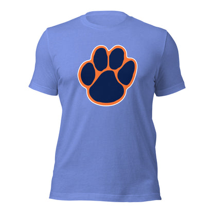 Red BAY High School Design 3 — Heather Columbia Blue
