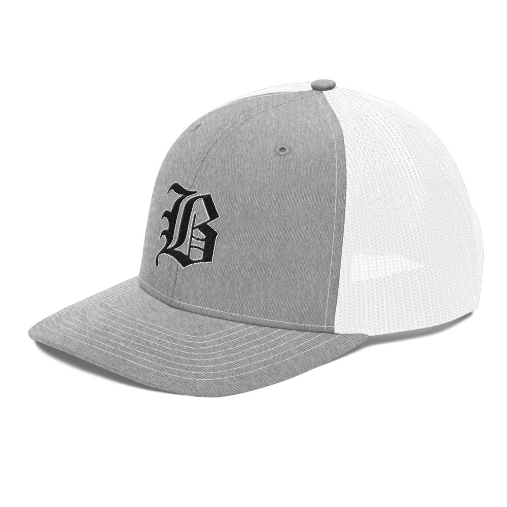 Boaz High School Design 3 — Heather Grey/White