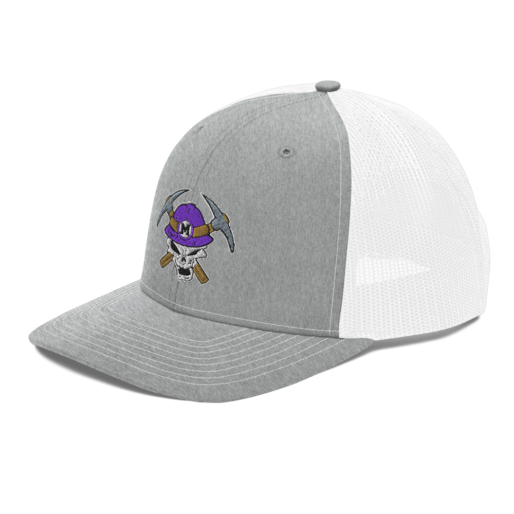 Sunrise Mountain High School - Vegas Design 3 — Heather Grey/White