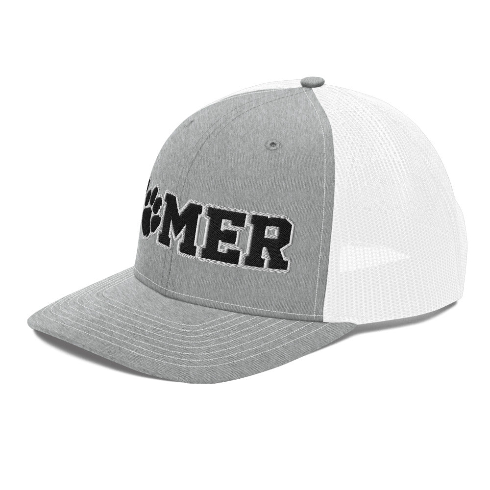 B B Comer High School Design 3 — Heather Grey/White