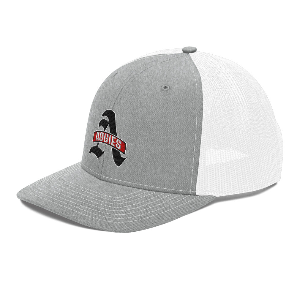 Albertville High School Design 3 — Heather Grey/White