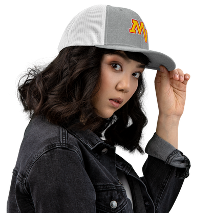 Mountain View High School Design 3 — Heather Grey/White