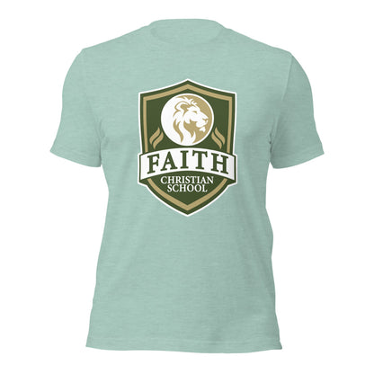 Faith Christian School Design 3 — Heather Prism Dusty Blue