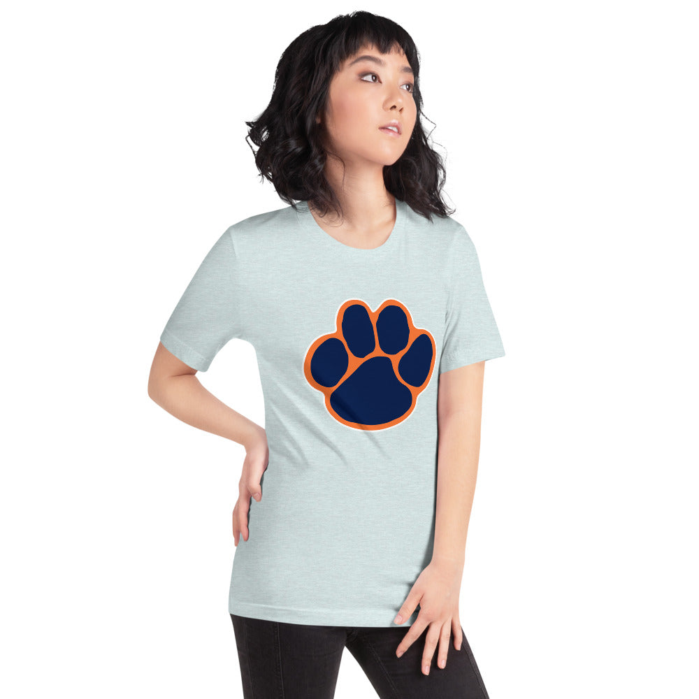 Red BAY High School Design 3 — Heather Prism Ice Blue