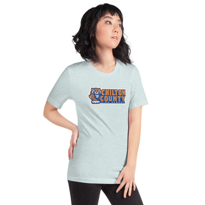 Chilton County High School Design 3 — Heather Prism Ice Blue