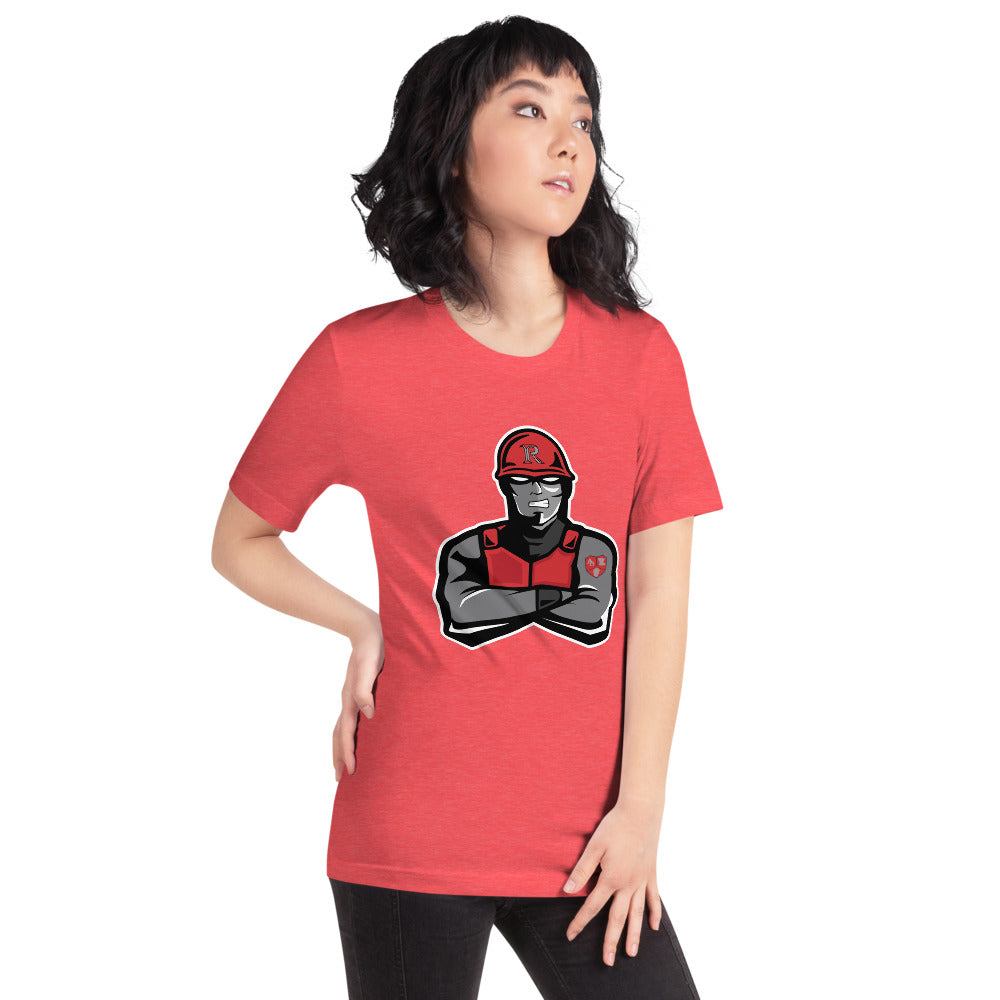 B.C. Rain High School Design 3 — Heather Red